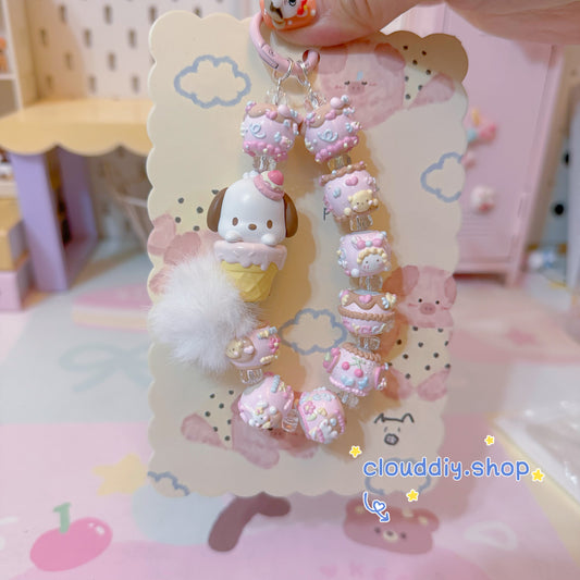 Pochacco Mobile Phone Bag Pendant