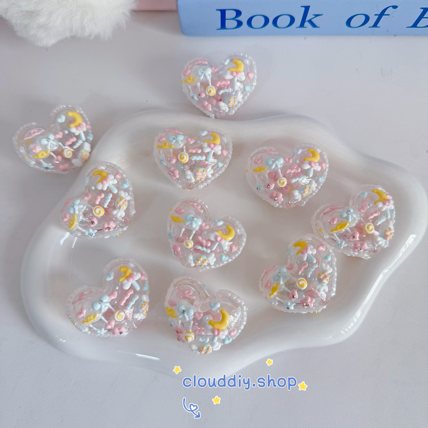 Love Heart Rocking Ball Beads