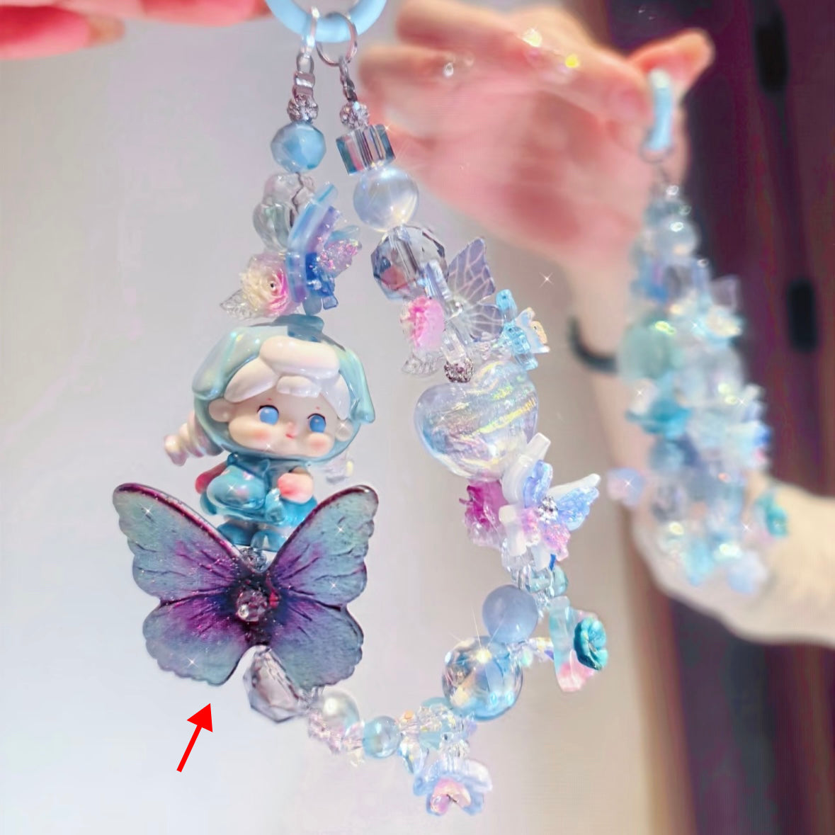 Butterfly Beaded String