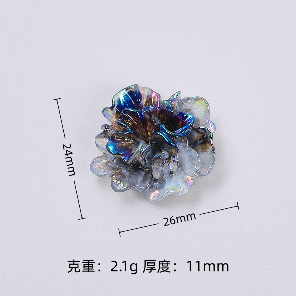 Flowers Butterflies Charm