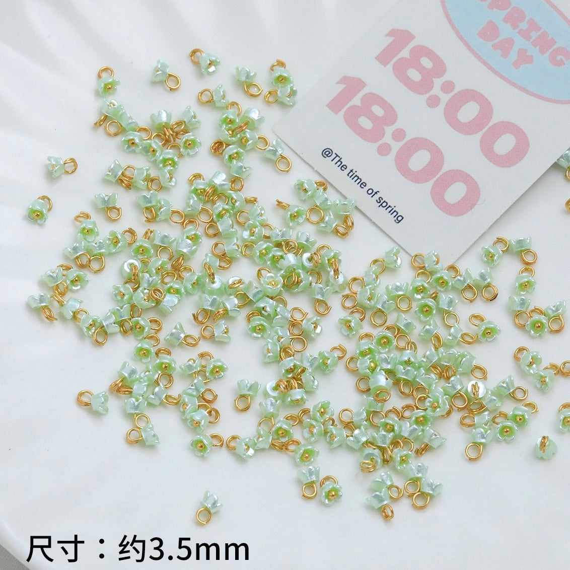 Flower-Shaped Beads