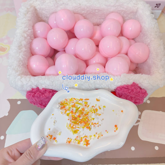 Handmade Beaded Lucky Balls (Random Color )