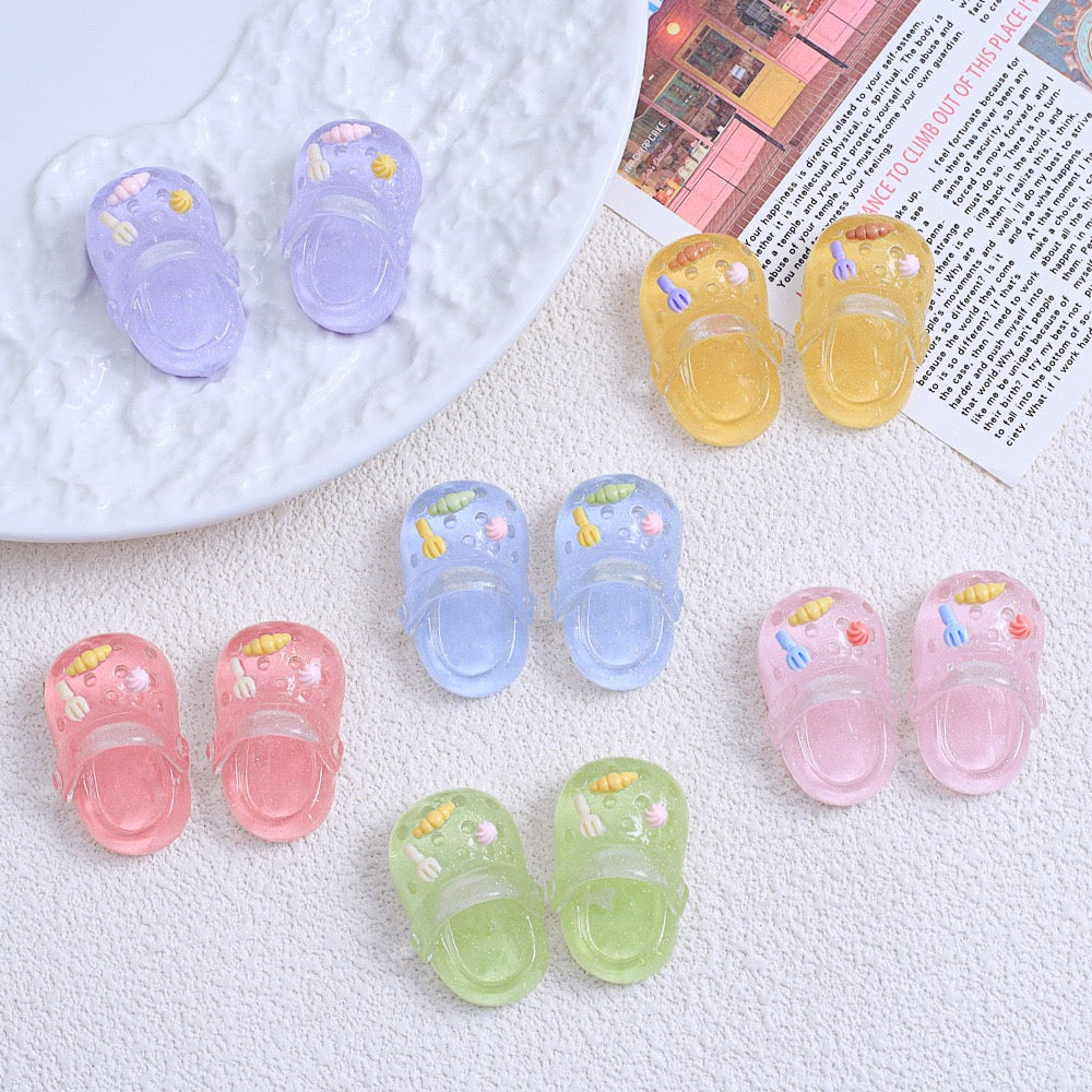 The Charm Of Ice-Etched Shoes