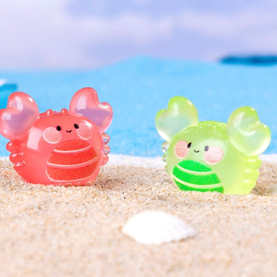 Luminous Crab Charms
