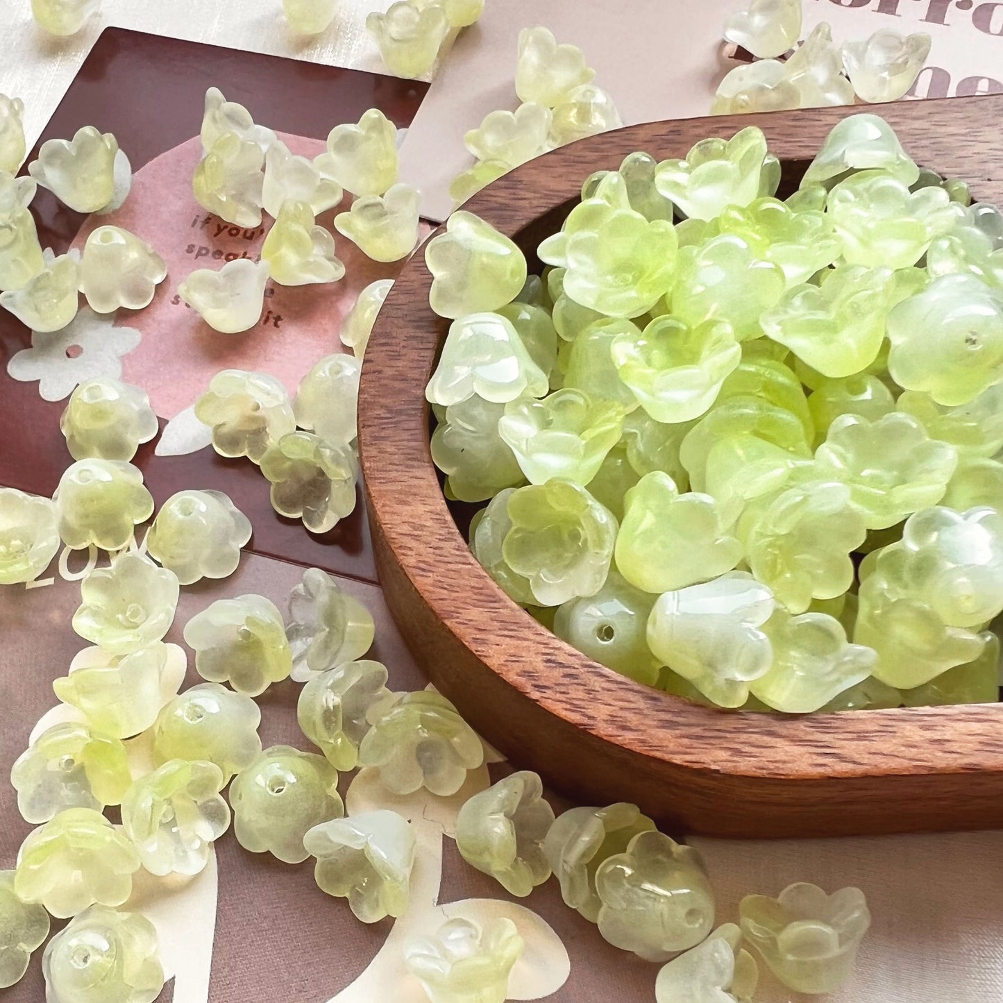 Lily Of The Valley Flower Beads