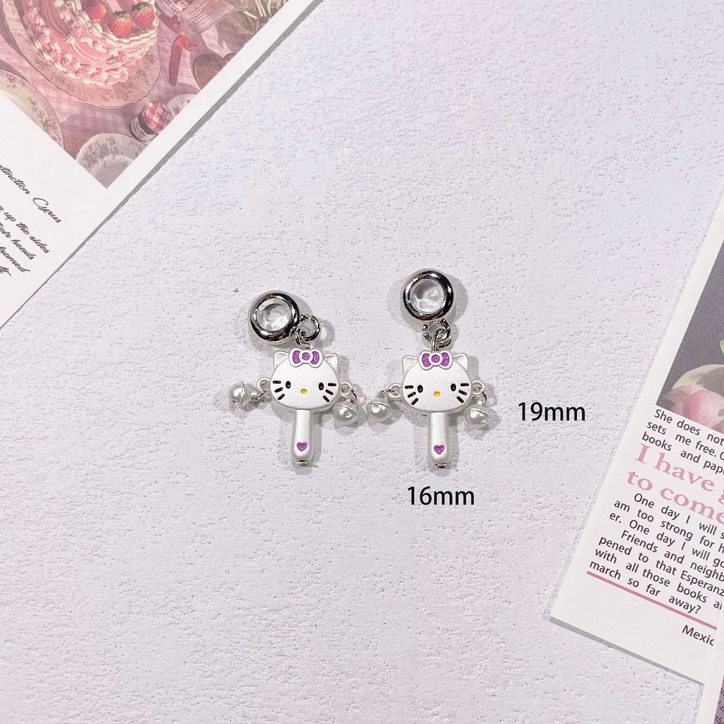 Hello Kitty Alloy Pendant