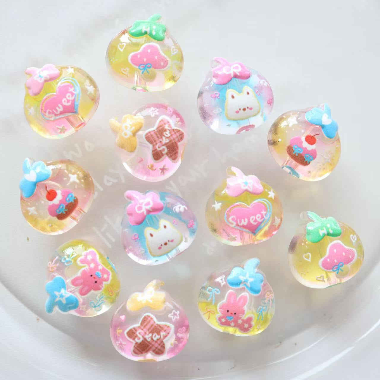 Animal & Cherry Tomato Shaped Beads