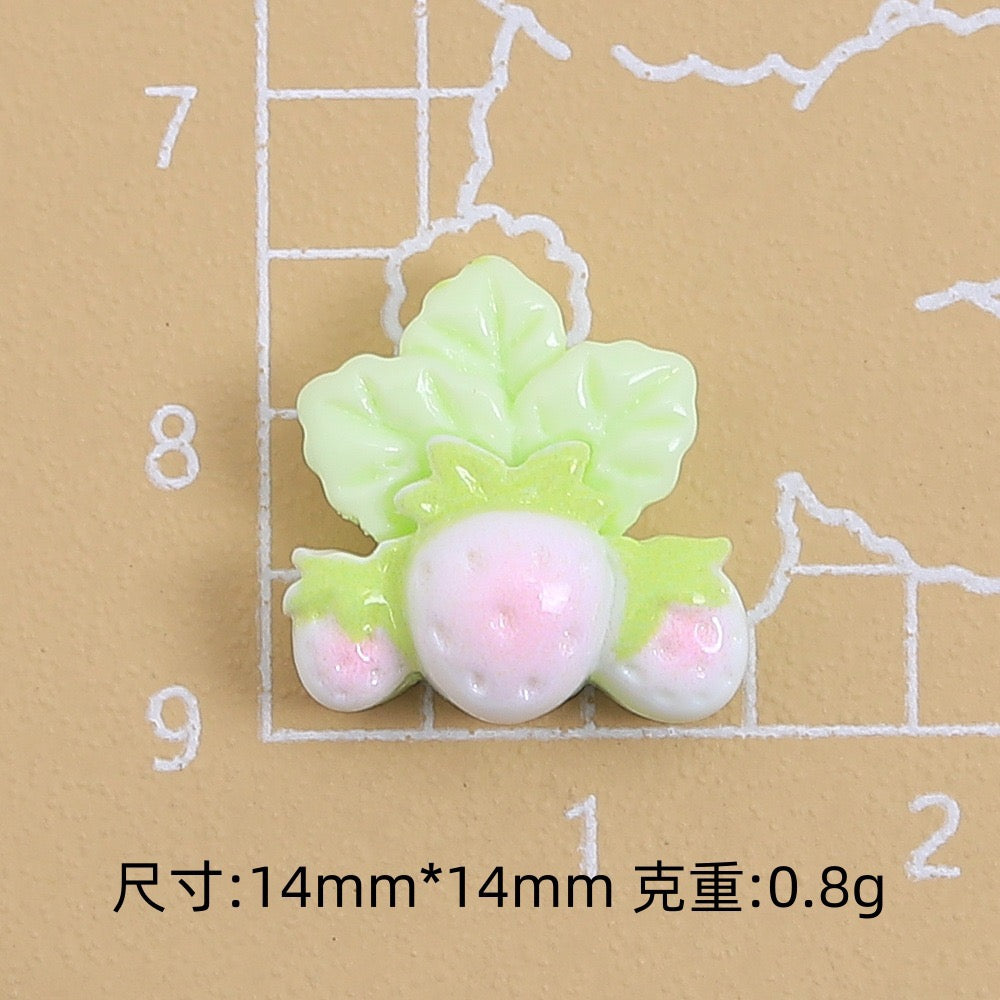 Mini Strawberries Charms