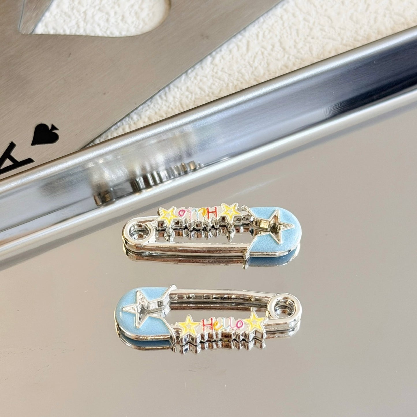 Alloy Safety Pins for DIY Beading
