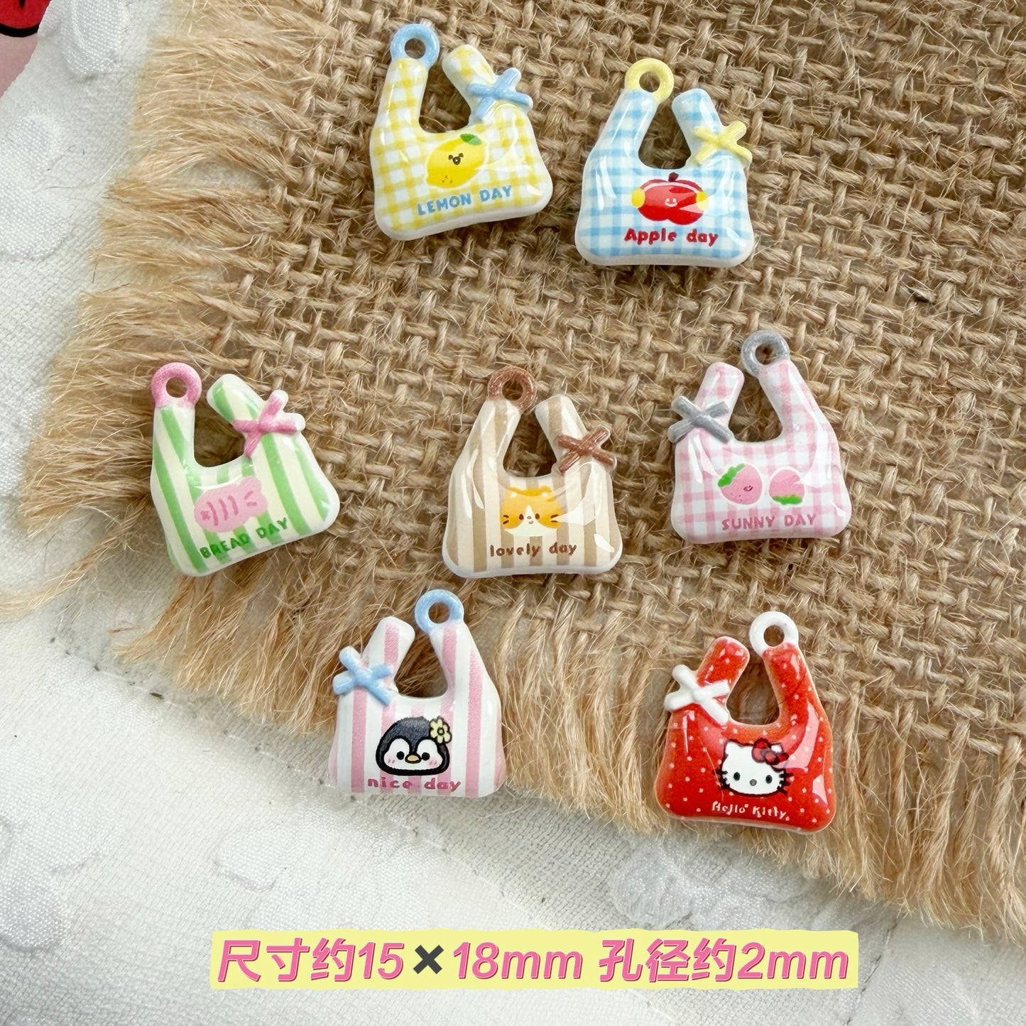 Cute Girl Alloy Beads