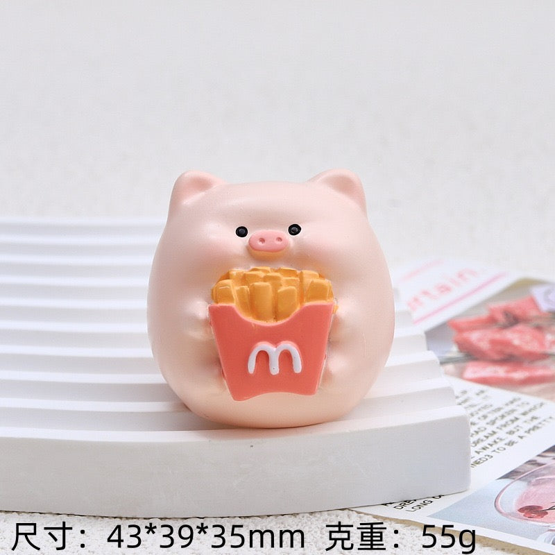 Three-Dimensional Pig Charm