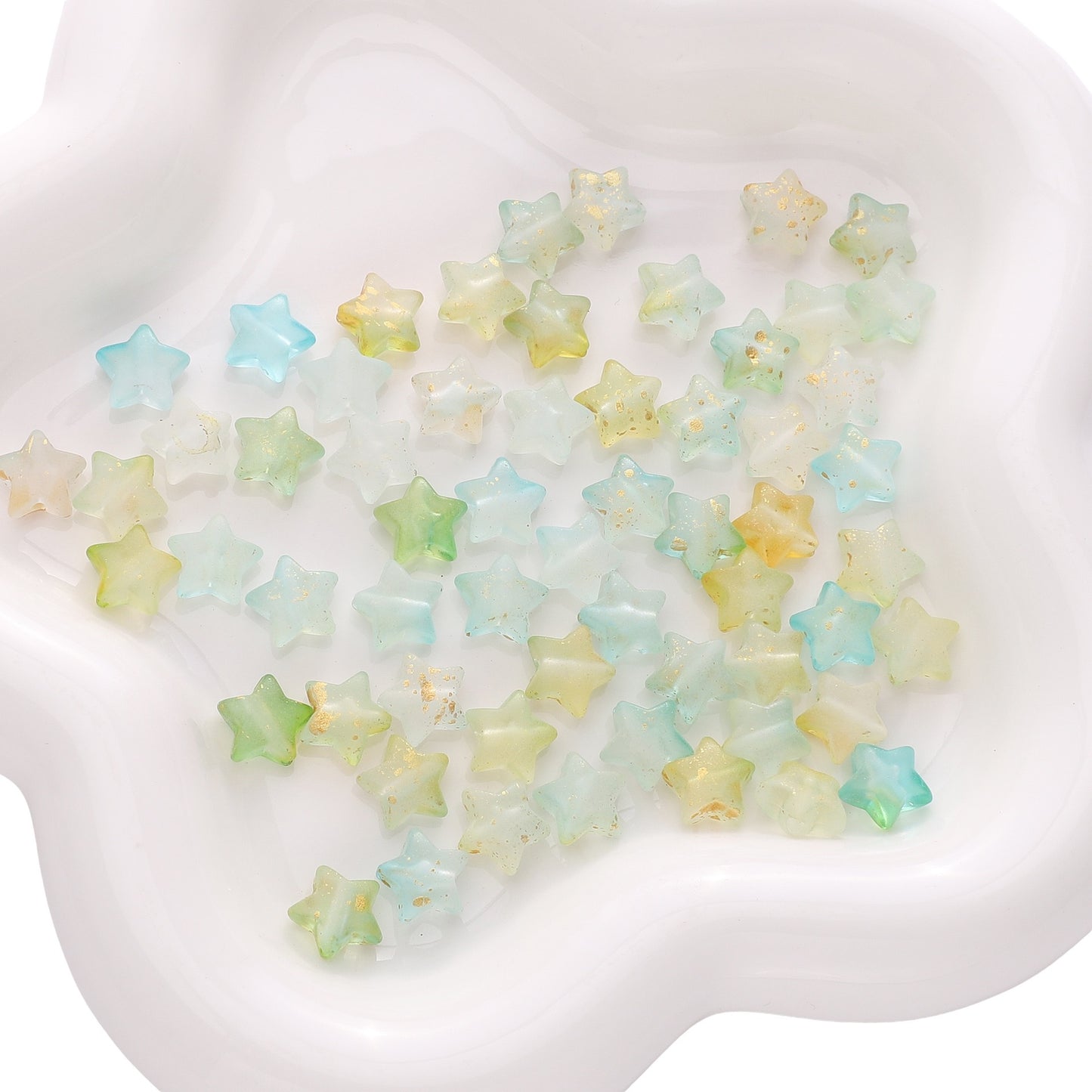 12-Color Star-Shaped Beads