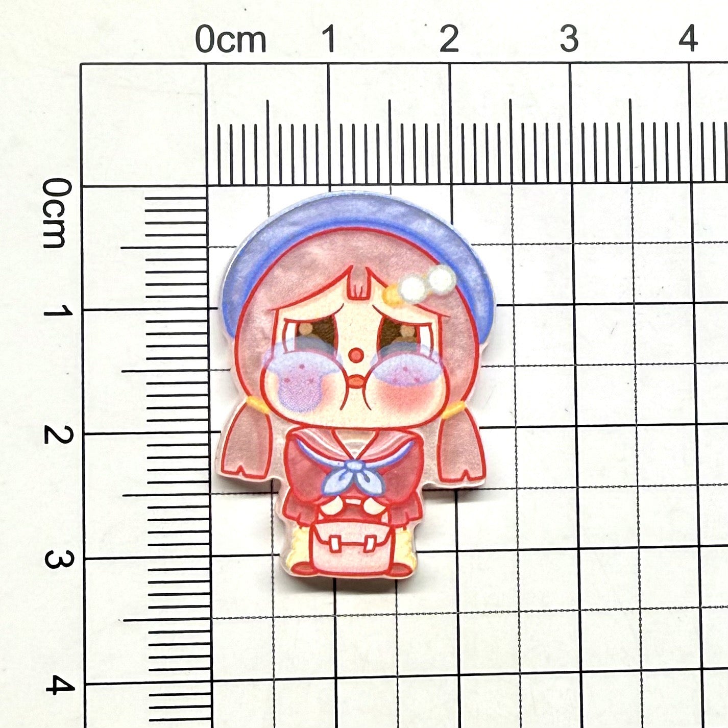 Crying Baby Acrylic Patch