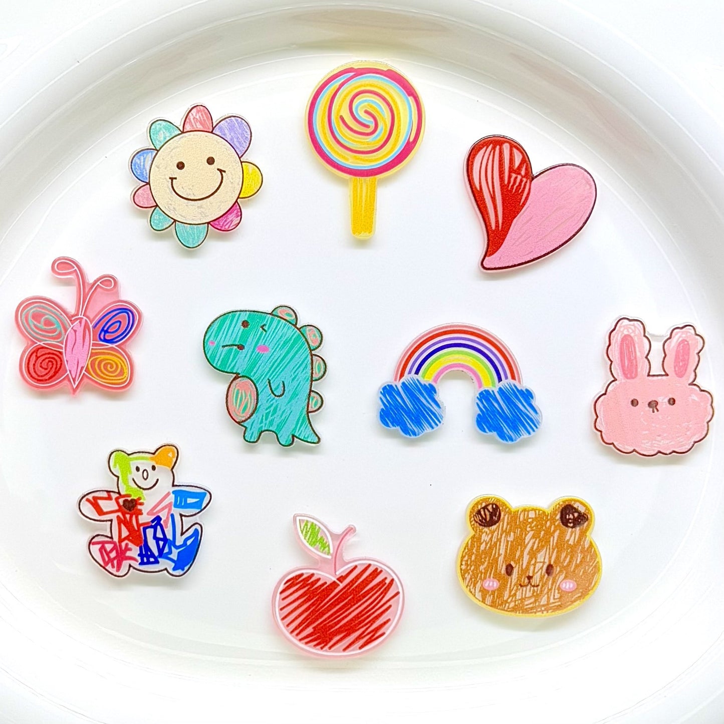 Cute Cartoon Acrylic Patch