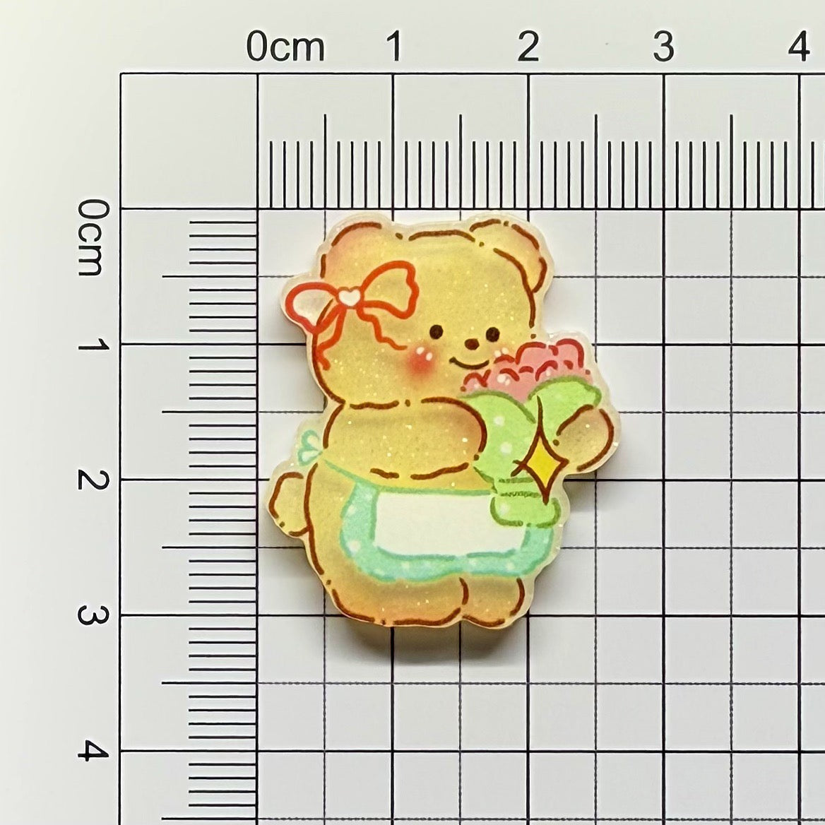 Cute Little Bear Acrylic Patch