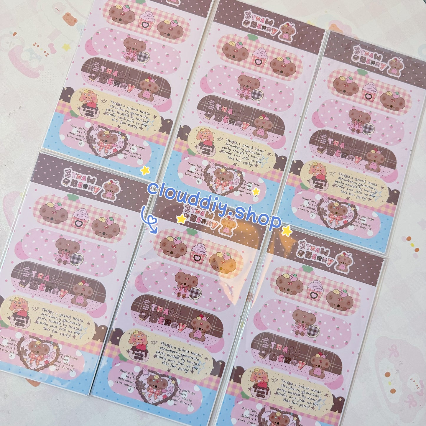 Cute Packaging Stickerss