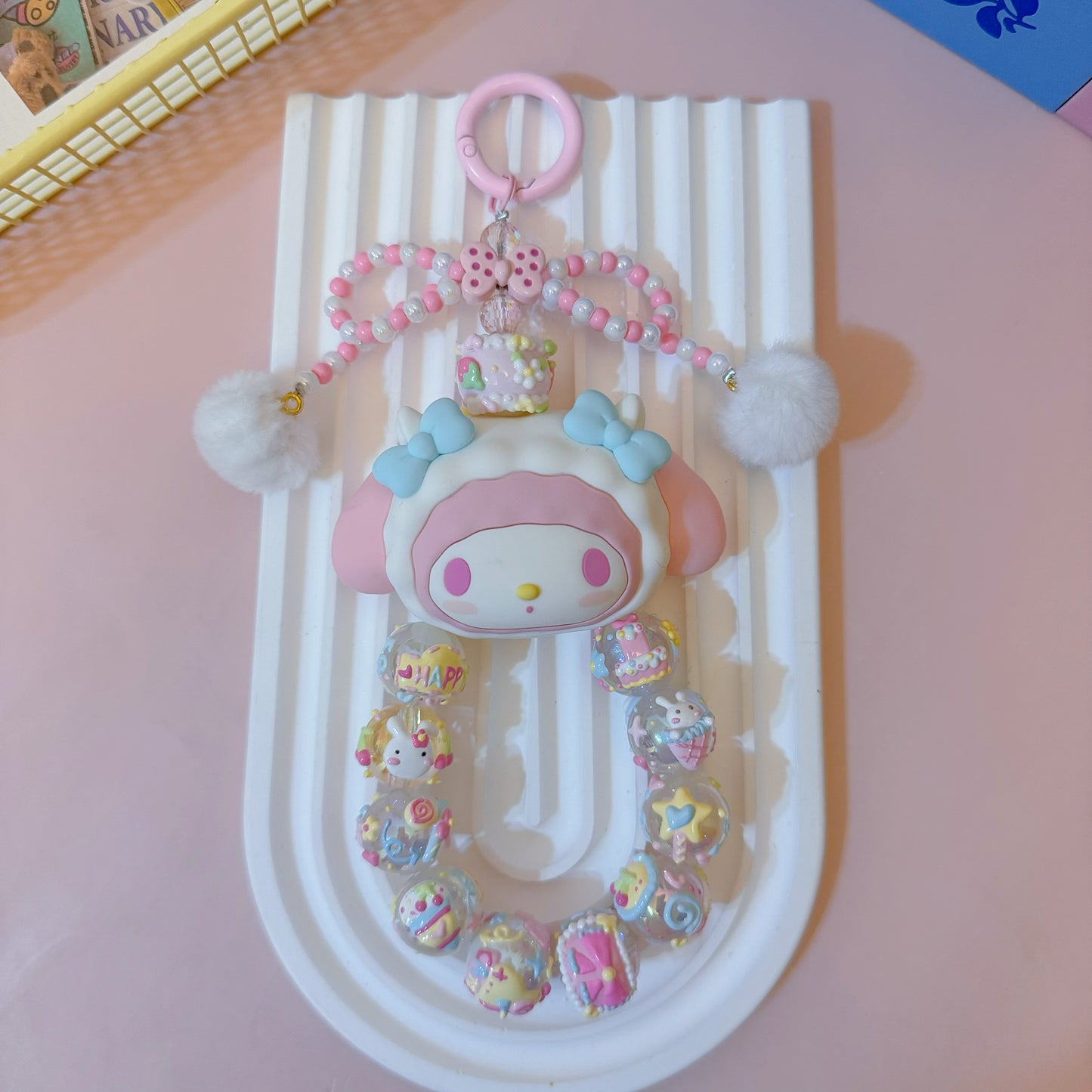 Melody Mobile Phone Bag Pendant