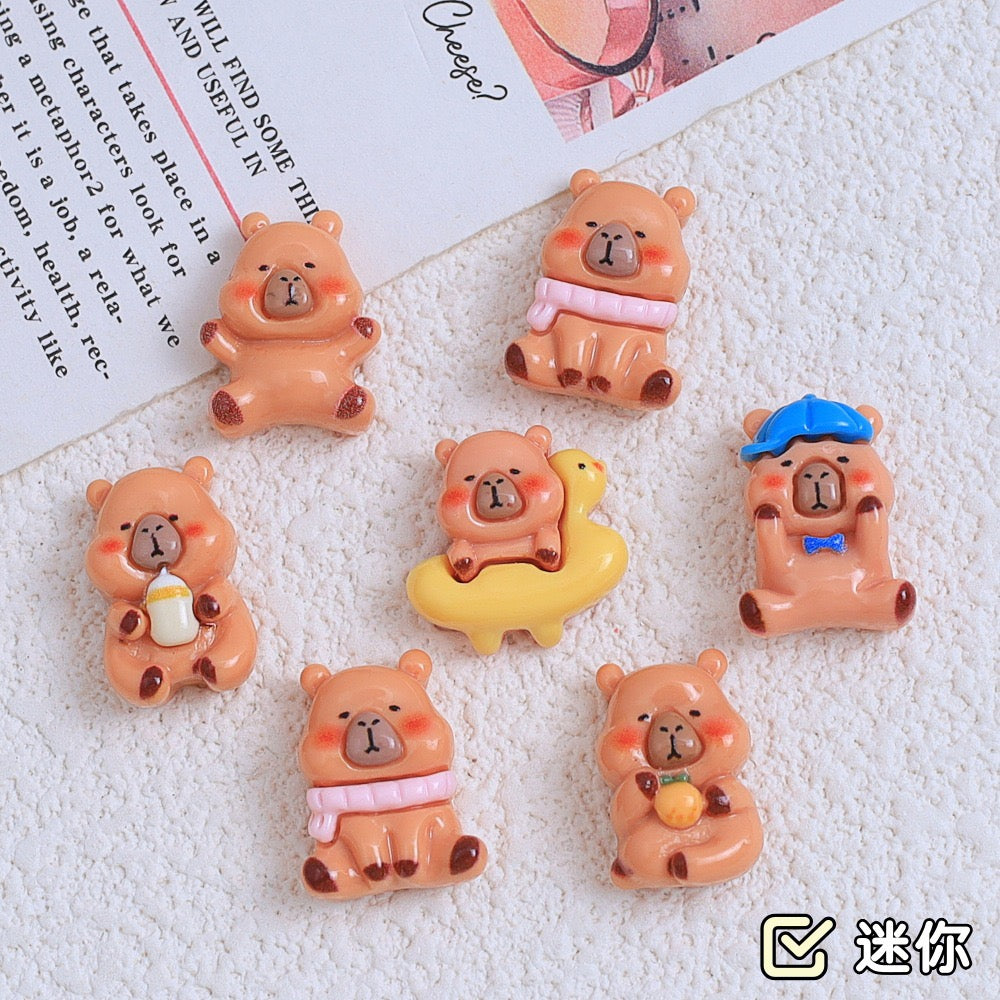Mini Capybara Charm