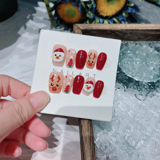 Christmas Handmade Nails