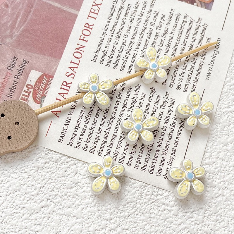 Flower Alloy Beaded