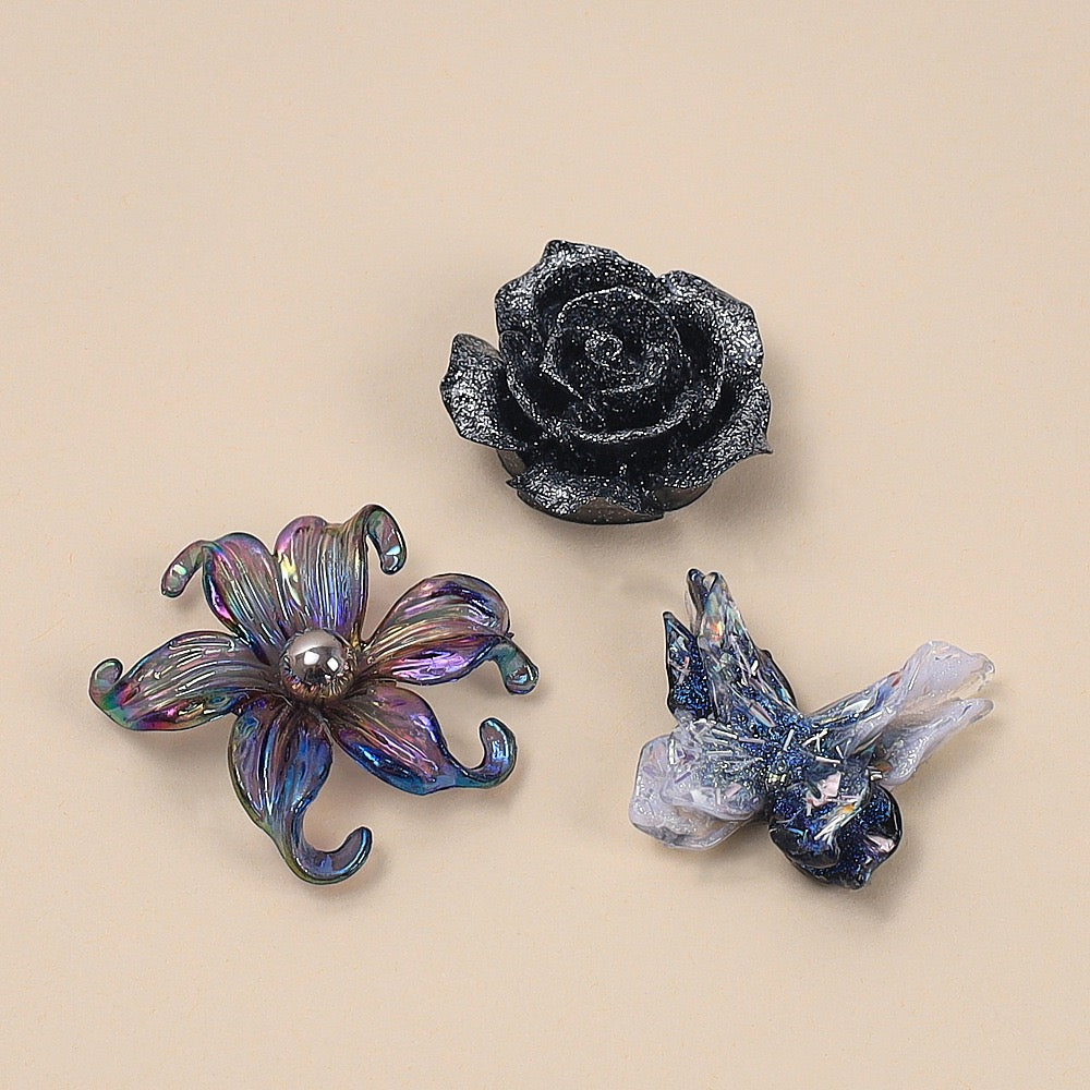 Flowers Butterflies Charm