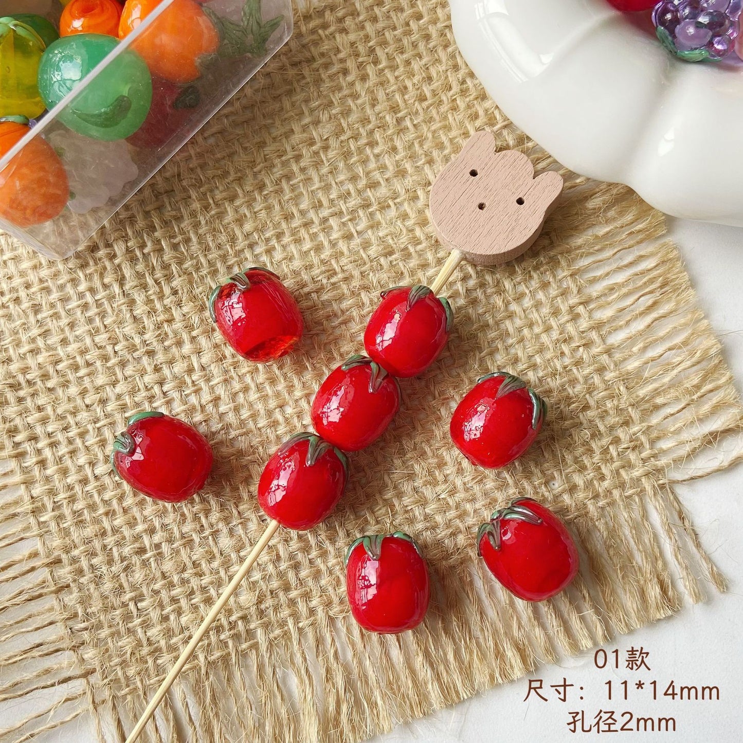Fruit‑Shaped Beads