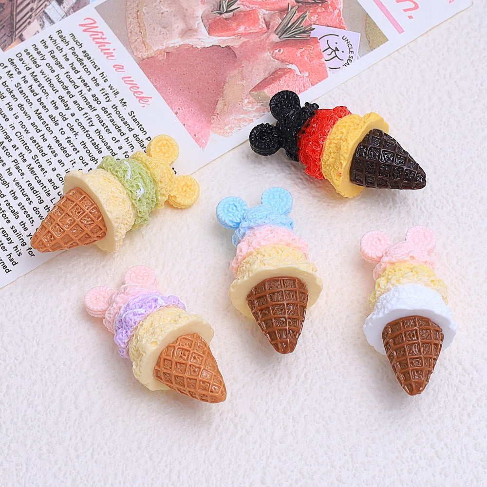 Cute Ice Cream Charm