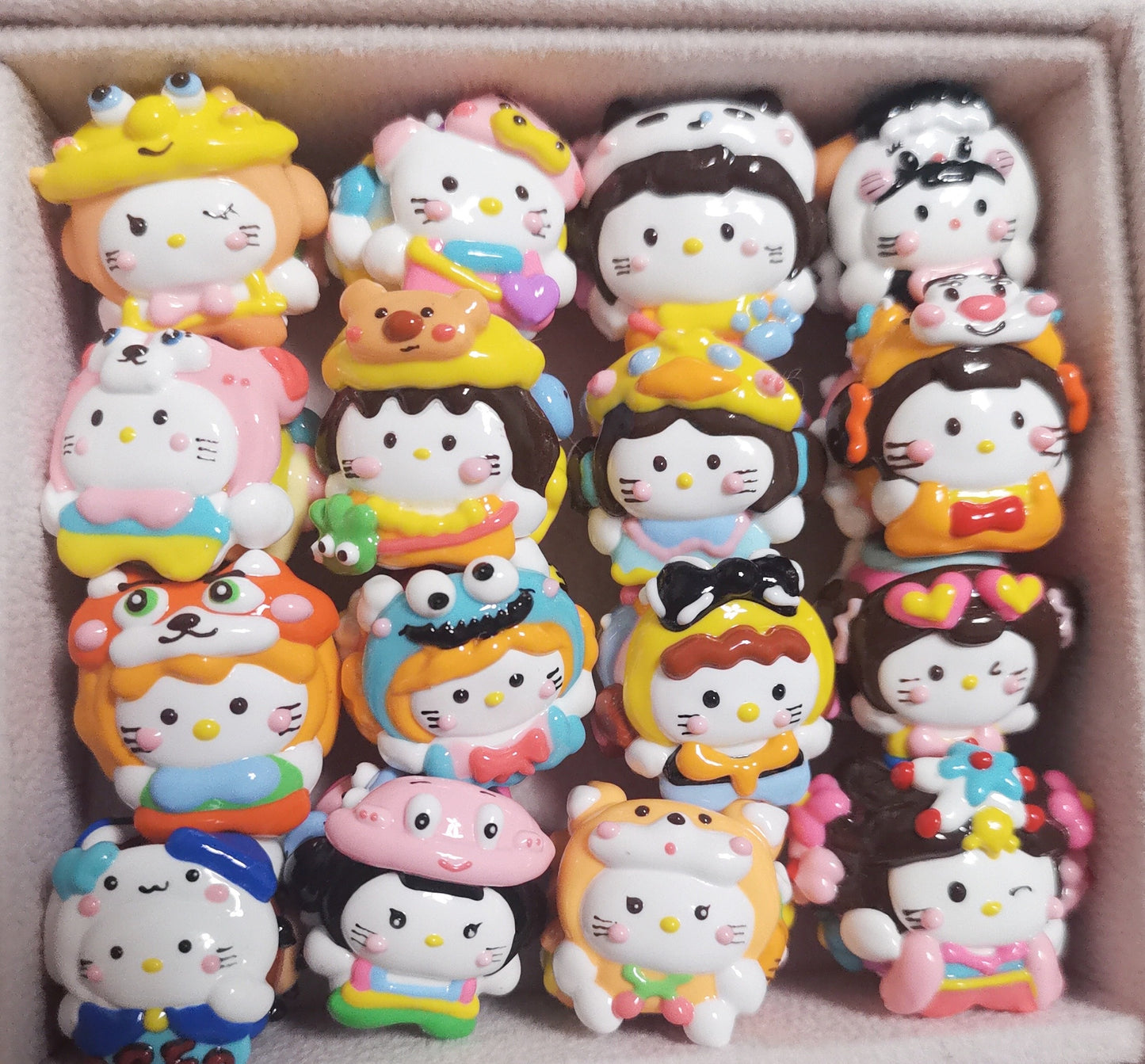 Mix Cartoon Hand Painted Beads