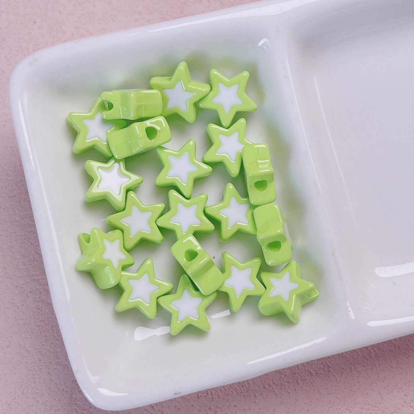 Acrylic Star String Beads