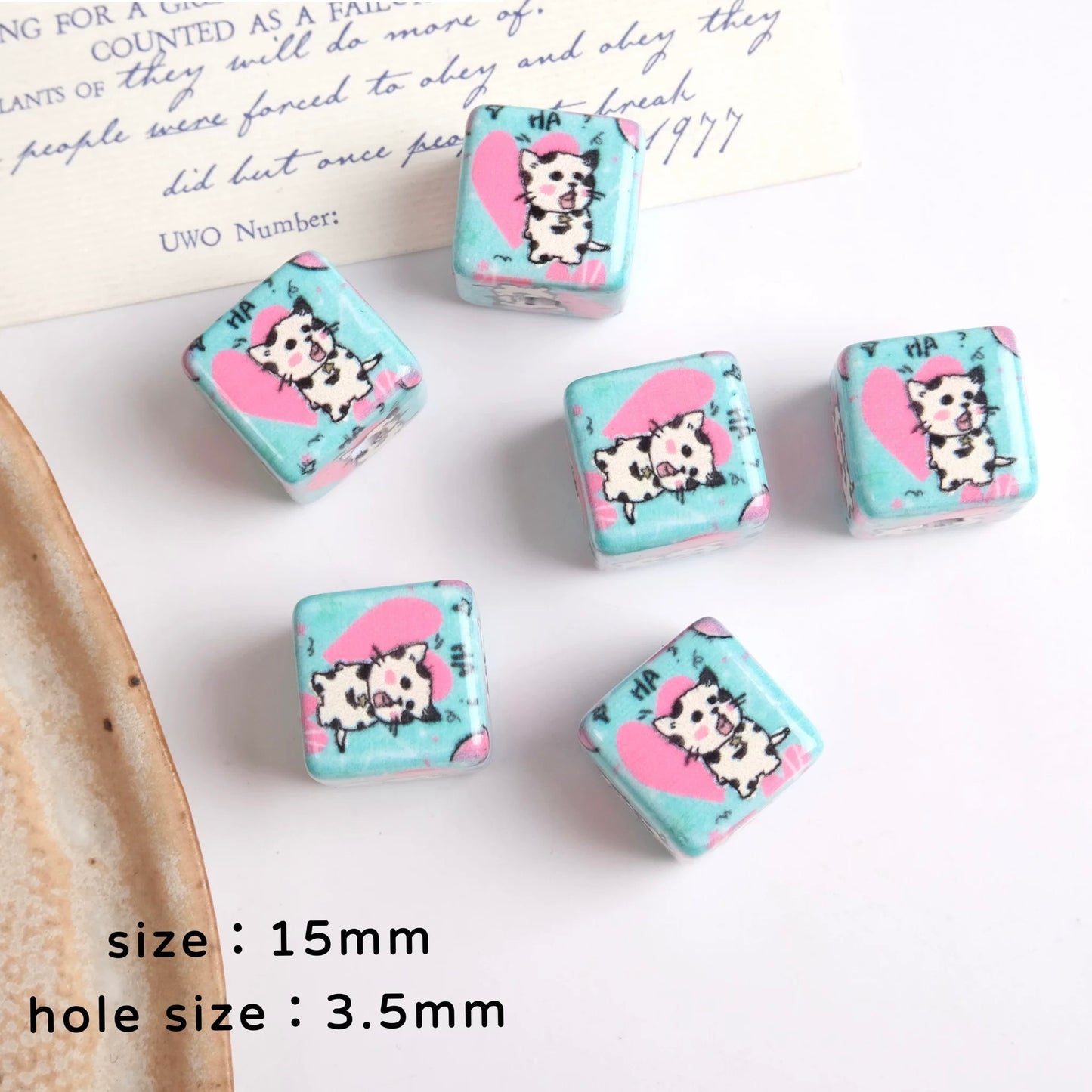 Little Cat Bead Stringing Project