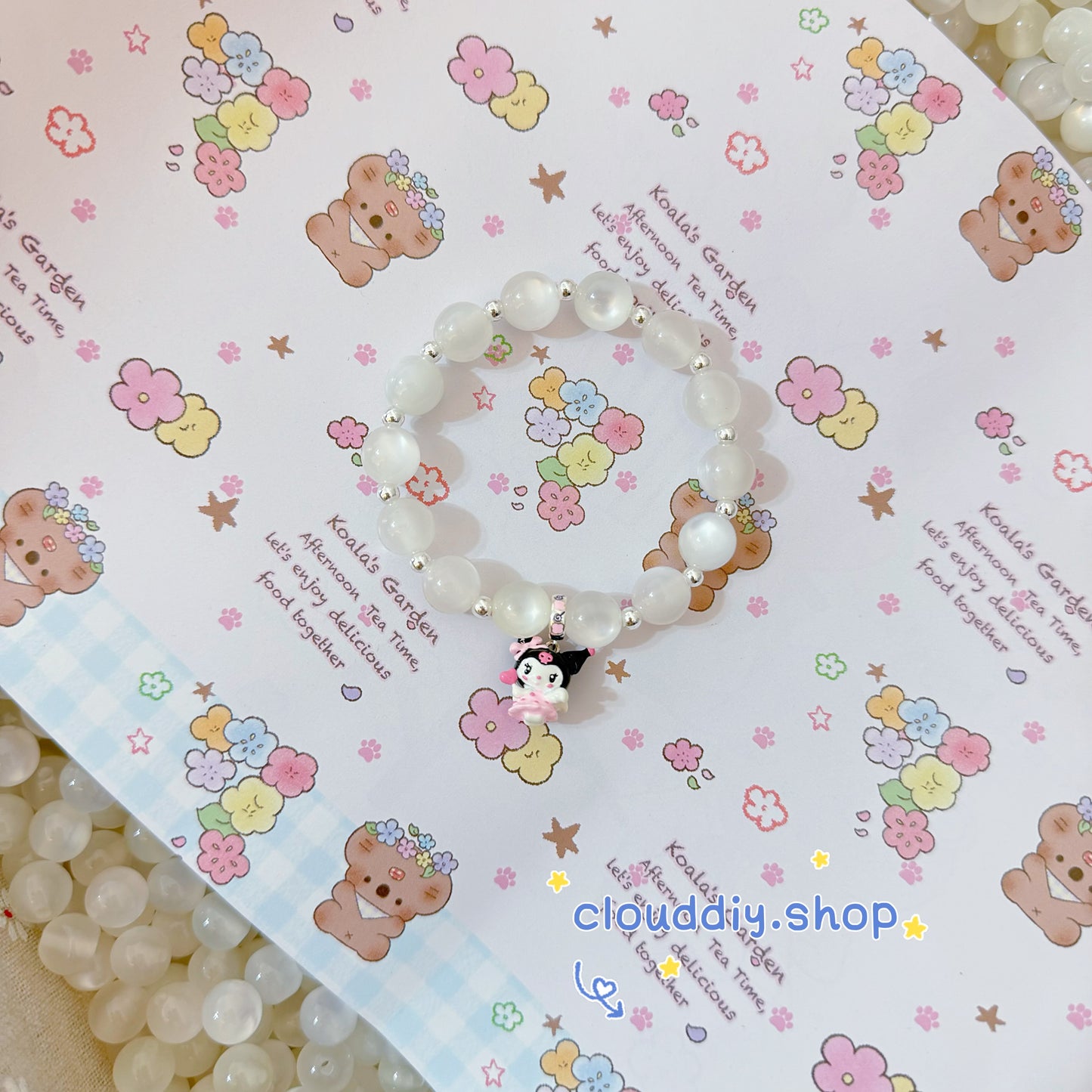 10 PCS 10mm Color-Changing Bead