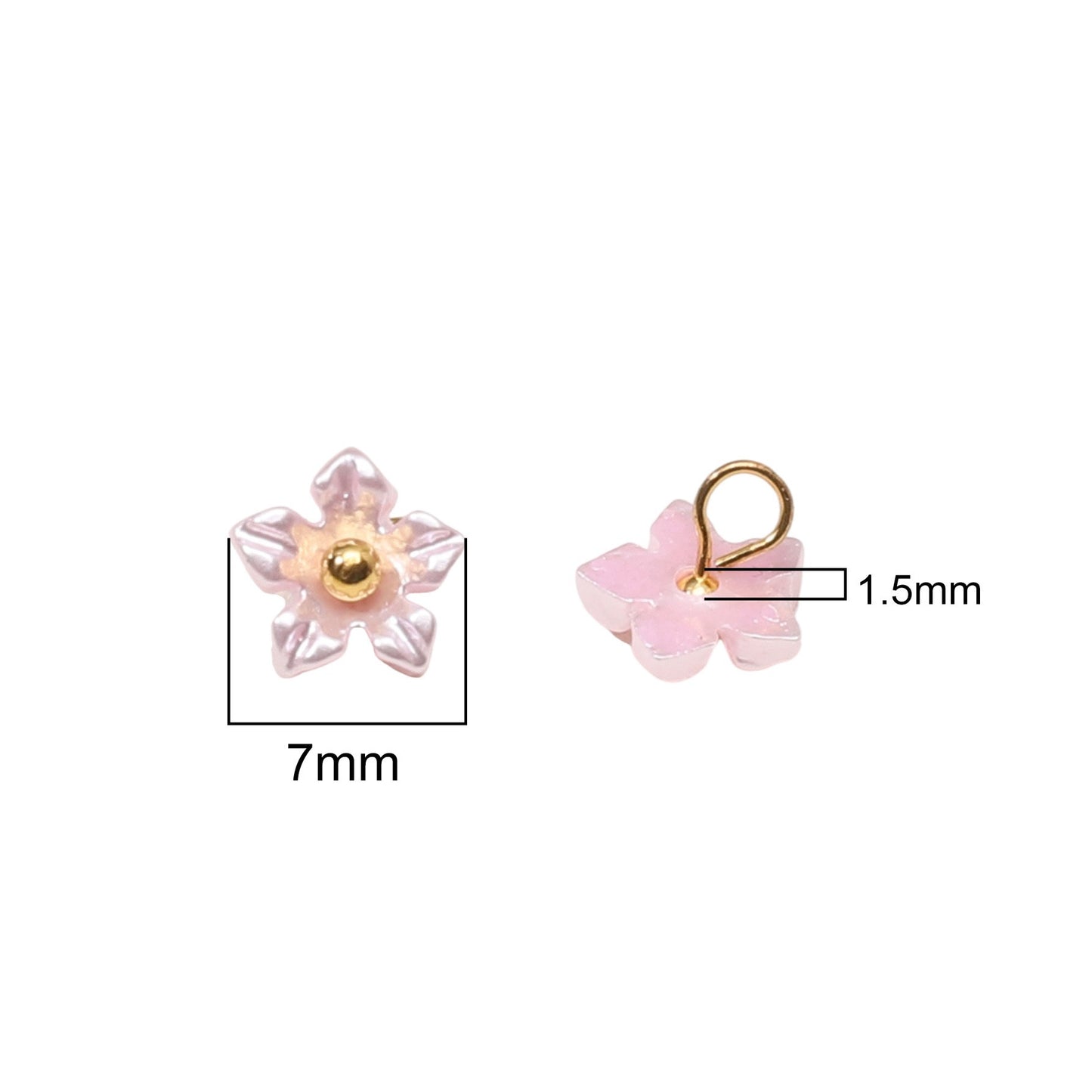 Flower-Shaped Beads