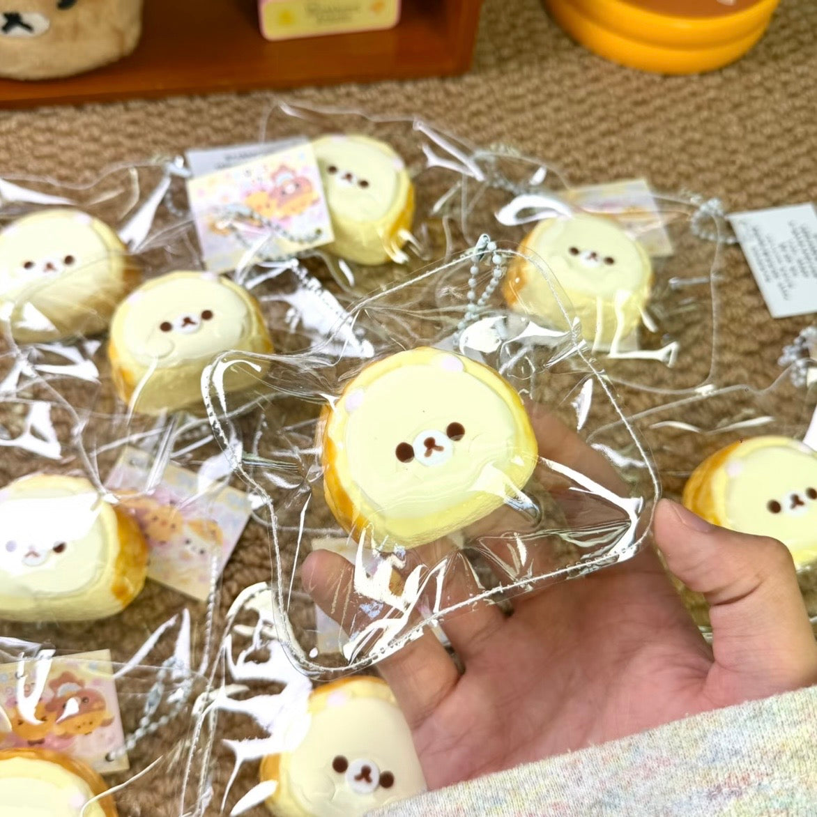 Bear‑Shaped Food Squishy Toy