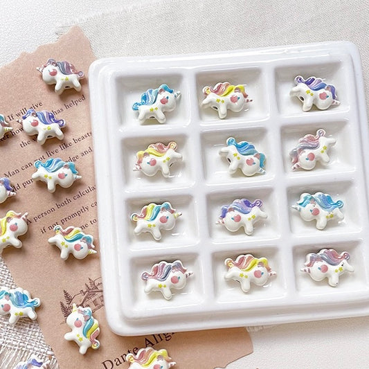 Unicorn Alloy Beads