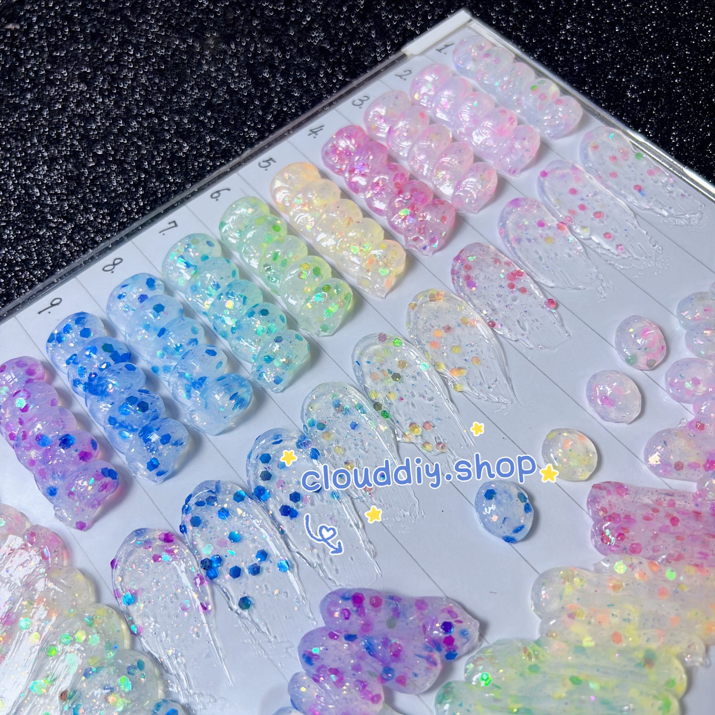 Crystal Glitter Cream Glue