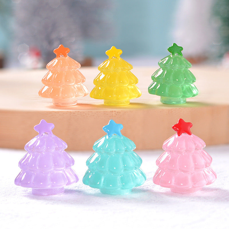 Glow-In-The-Dark Christmas Tree Charm