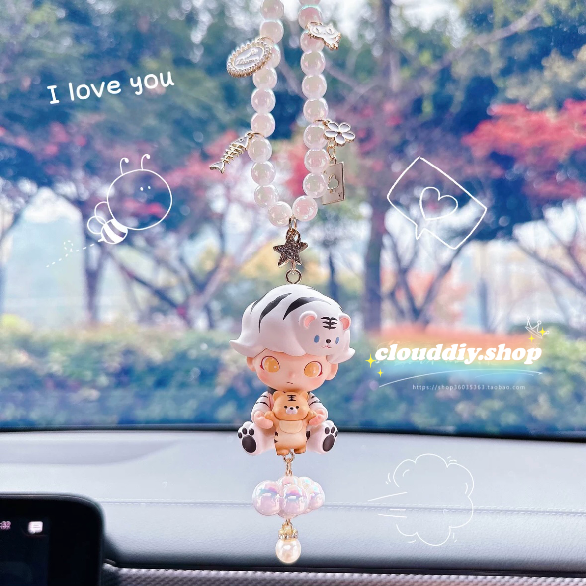 Dimoo Car Pendant – CloudDIY