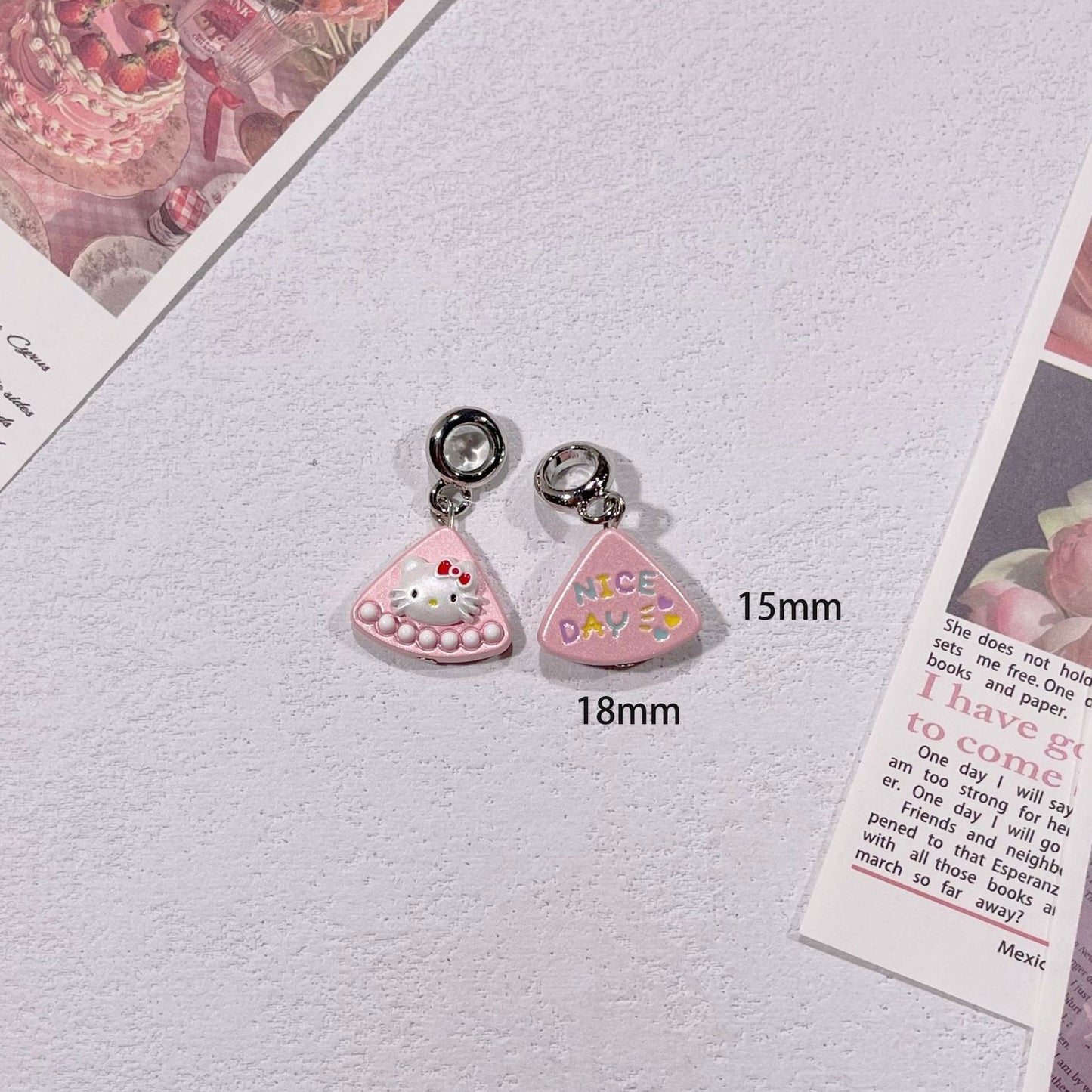 Hello Kitty Alloy Pendant