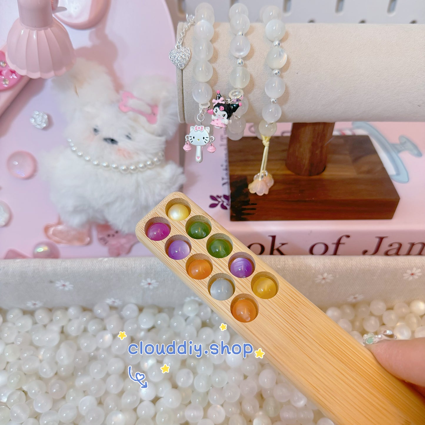 10 PCS 10mm Color-Changing Bead