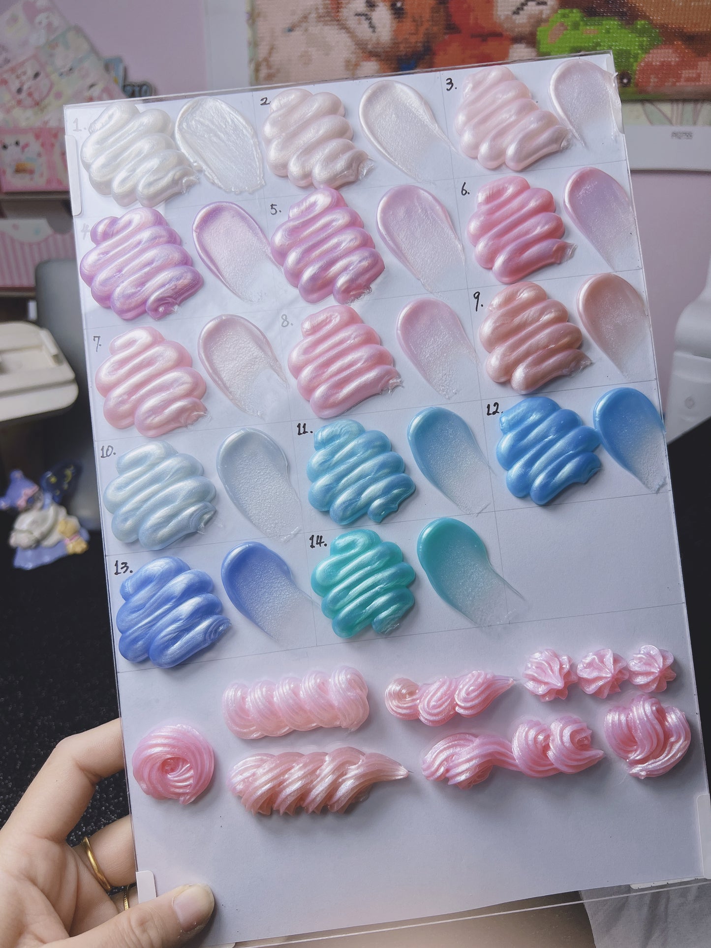 Pearl Glitter Cream Glue