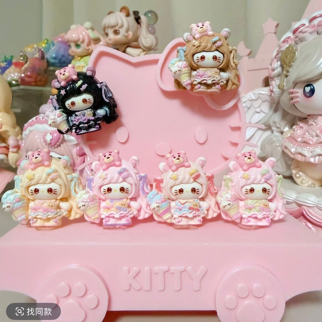 Mixed Style Cute Girl Resin DIY Accessories
