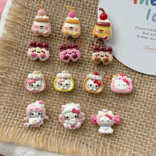 Cute Girl Alloy Beads