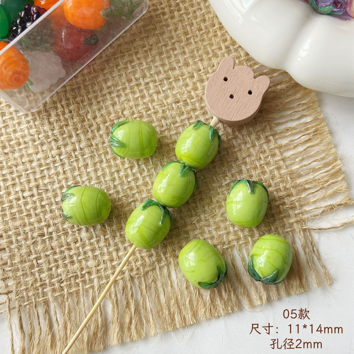 Fruit‑Shaped Beads