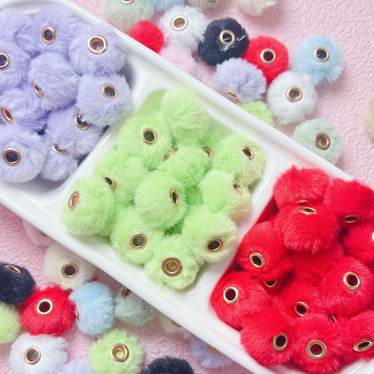 Fuzzy Soft Ball Beads