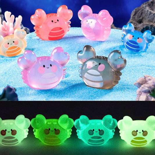 Luminous Crab Charms