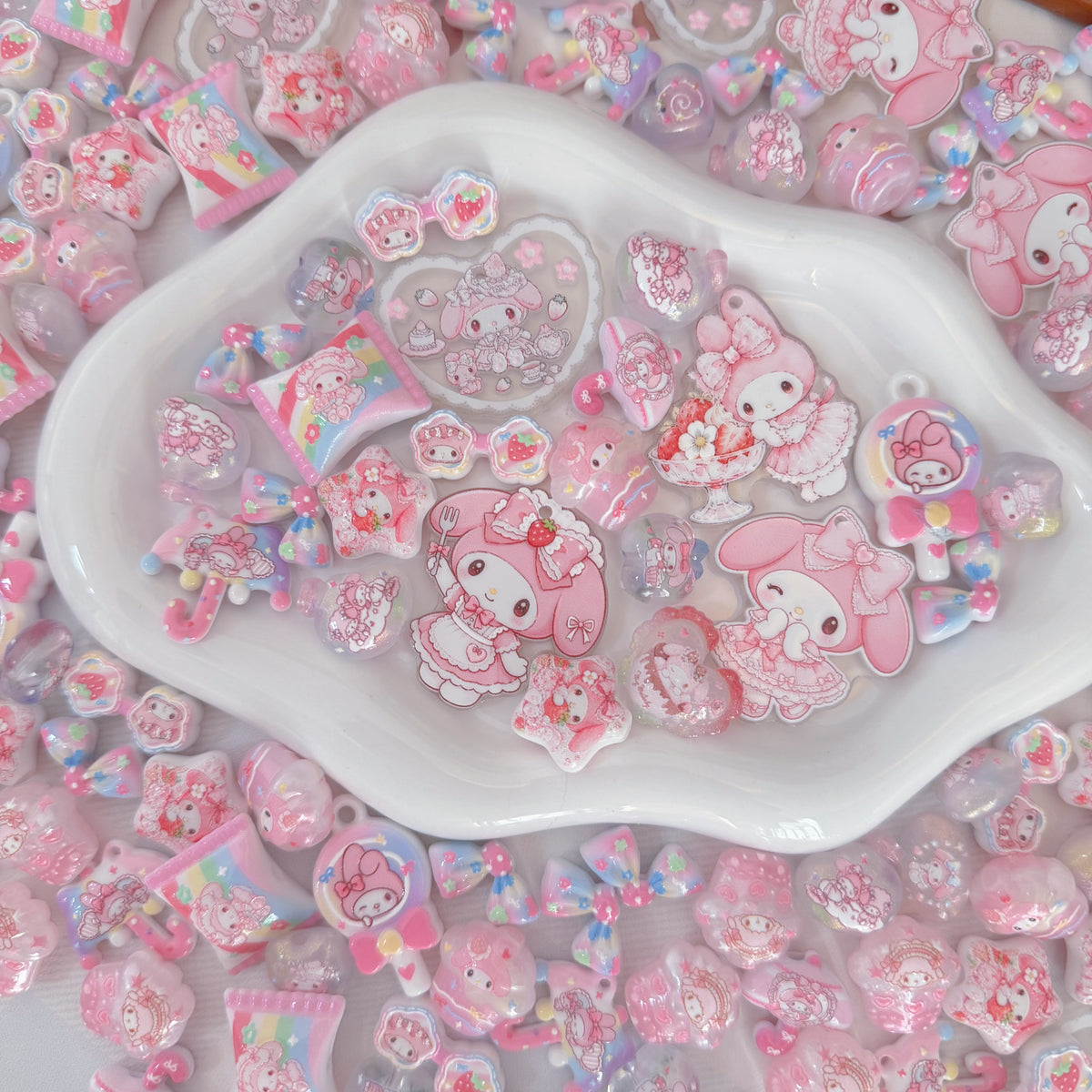 Cute Hand‑Made Embossed Beads