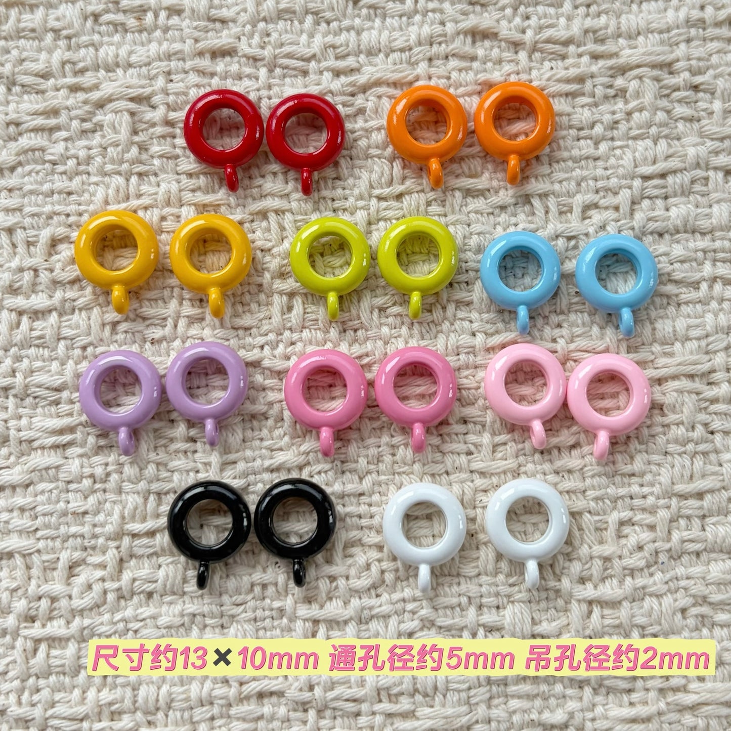 Alloy 3‑Way Spacer Beads
