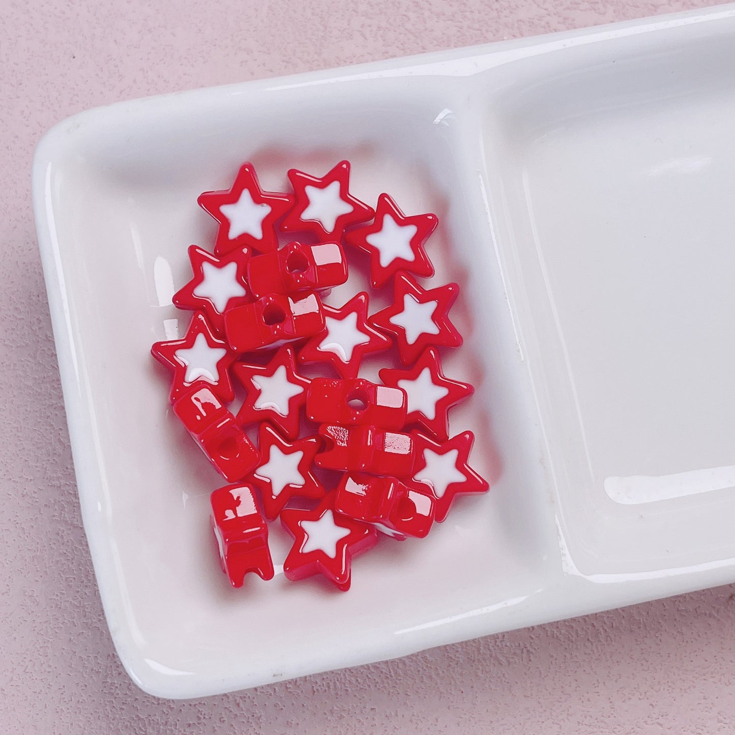 Acrylic Star String Beads