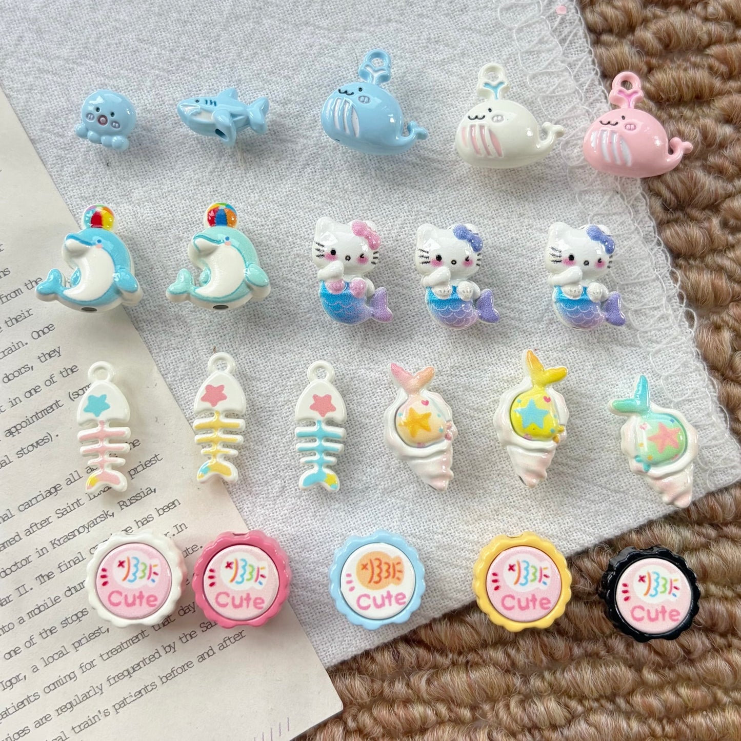 Cute Cartoon Alloy Beads