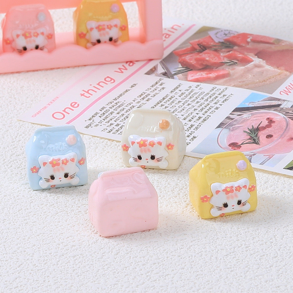 Hello Kitty Milk Carton Charm